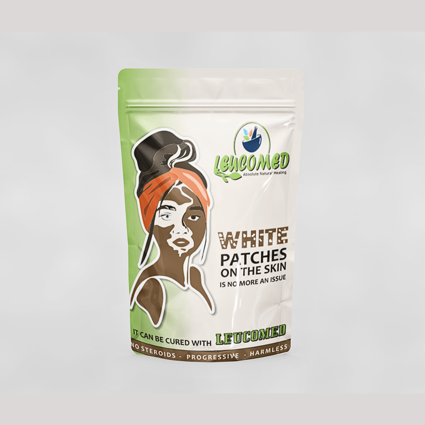 Leucomed - Absolute Natural Healing (60 Days Oral Dosage) - LVTS Leucoderma/Vitiligo Treatment System